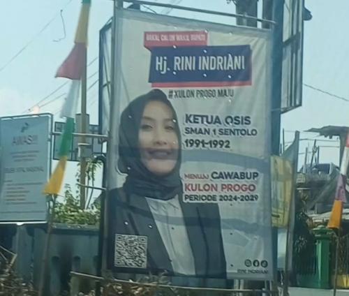 Viral Baliho Pilkada 2024, Sebut Ketua Osis Jadi Pengalaman Menuju Cawabup Kulonprogo