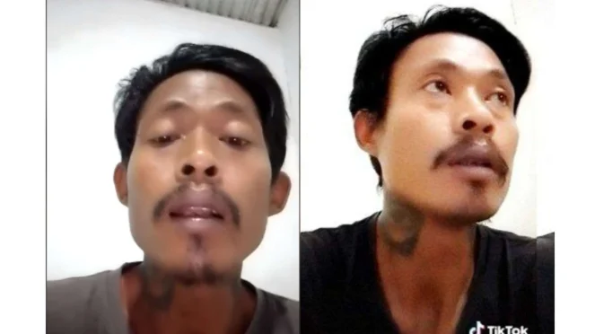 Viral Bapak bapak Sangar dan Bertato Tapi Fasih Saat Bawakan Lagu Blackpink 