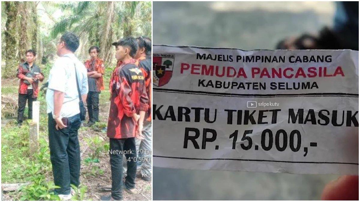 Viral Biaya Masuk Pantai Cemoro Sewu Bengkulu oleh Oknum Ormas Mahal saat Libur Tahun Baru