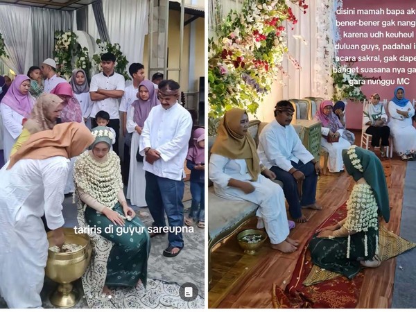 Viral Bikin Emosi Curhat Pengantin Siraman Jelang Magrib karena MC Telat