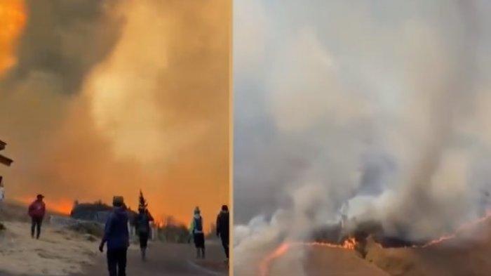 Viral Fenomena Pusaran Api di Gunung Bromo Ini Penjelasan BMKG