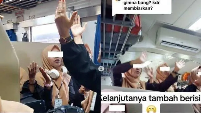 Viral Ibu Ibu Penumpang KA Sri Tanjung Berisik, KAI: Dilarang Bersuara Keras di Kereta