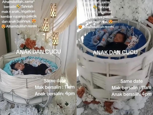 Viral Ibu dan Anak Hamil dan Melahirkan Bareng Anaknya Dikira Bayi Kembar