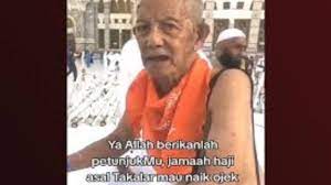 Viral Jemaah Haji Indonesia Minta Pulang Naik Ojek dari Makkah