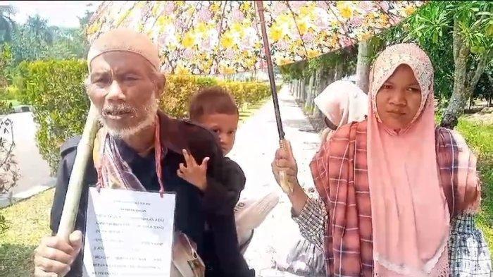 Viral Kisah Ayah Korban Asusila Jalan Kaki dari Jambi ke Jakarta, Cari Keadilan ke Presiden Jokowi