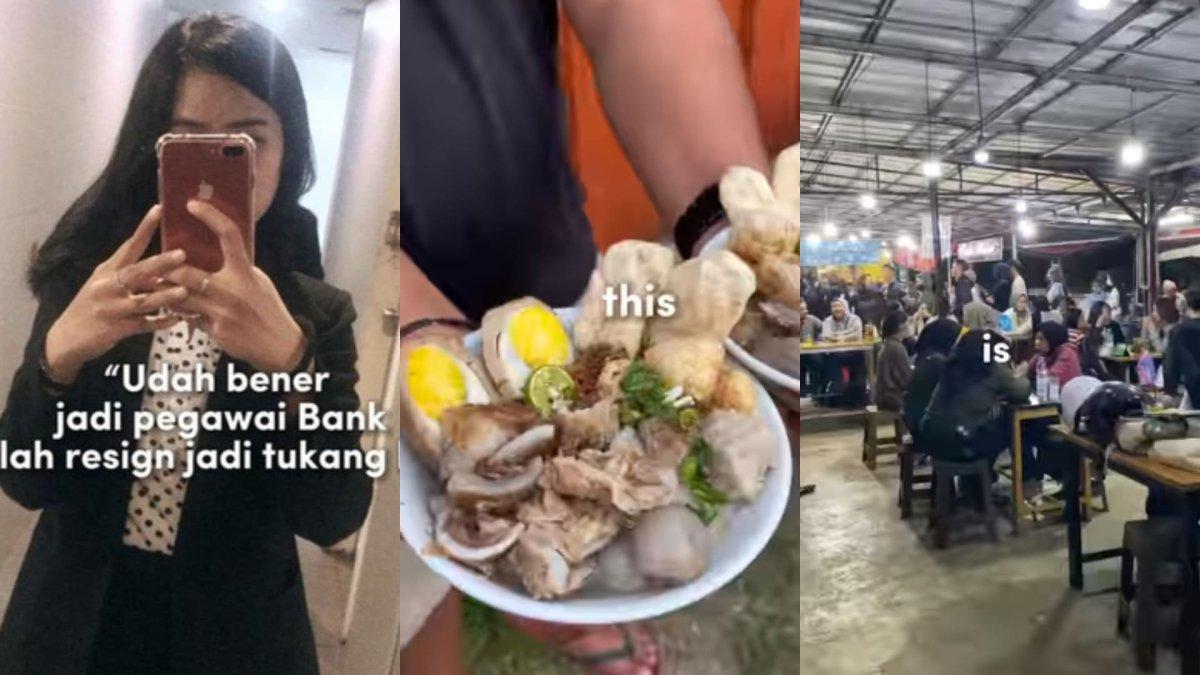 Viral Kisah Pegawai Bank Resign Tinggalkan Ijazah Asli Jadi Tukang Bakso