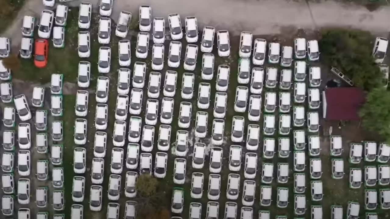 Viral Kuburan Mobil Listrik di China Ada yang Terlihat Masih Baru