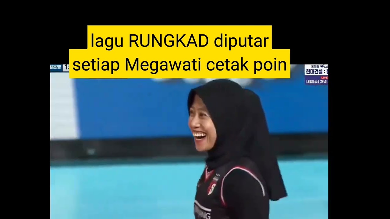 Viral Lagu Rungkad Diputar Setiap Megawati Cetak Poin