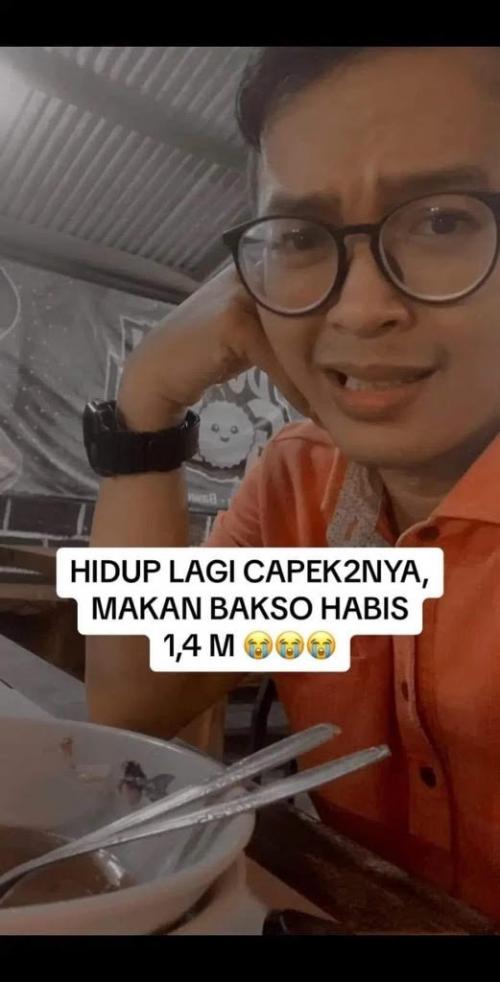 Viral Makan Bakso Habis Rp1,4 Miliar Ternyata Begini Faktanya