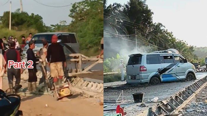 Viral Mobil Terjebak di Jalan Cor Masih Basah Tak Ada yang Membantu