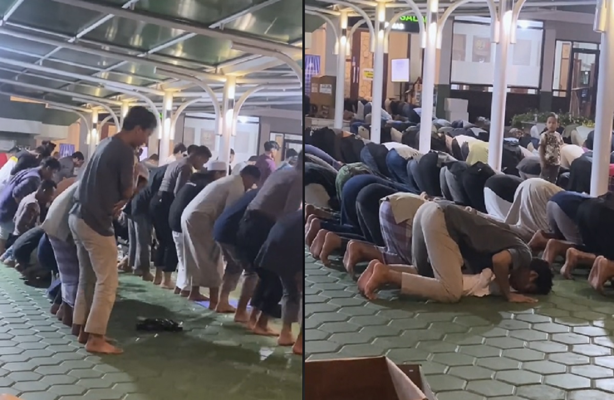 Viral Momen Ayah Gendong Anak Masih Bayi Saat Salat Bikin Netizen Ikut Haru