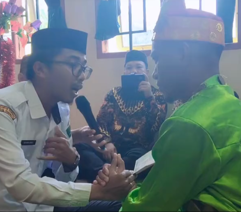 Viral Momen Haru Pernikahan Tunarungu di Gorontalo, Ijab Kabul Pakai Bahasa Isyarat