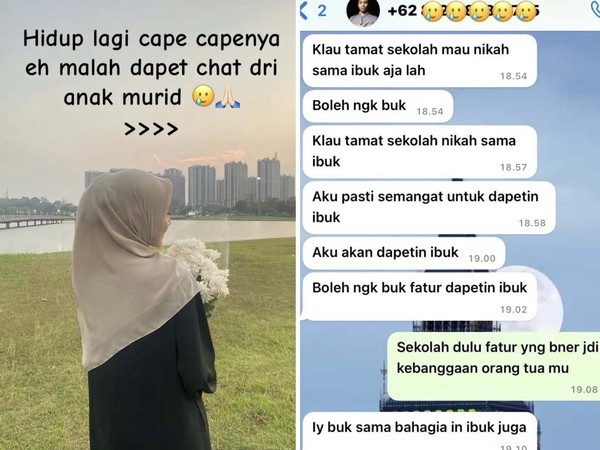 Viral Murid Ajak Nikah Gurunya Lewat Chat, Gombalannya Bikin Netizen Kesal