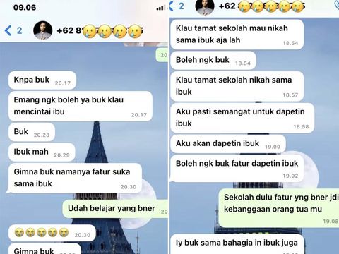 Viral Murid Ajak Nikah Gurunya Lewat Chat, Gombalannya Bikin Netizen Kesal