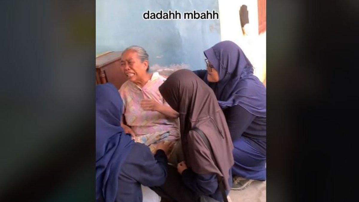 Viral Nenek Menangis saat Mahasiswi KKN Pamit Pulang Masya Allah Haru Banget