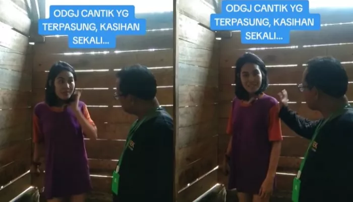 Viral ODGJ Cantik Disebut Mirip Artis Syahnaz Sadiqah