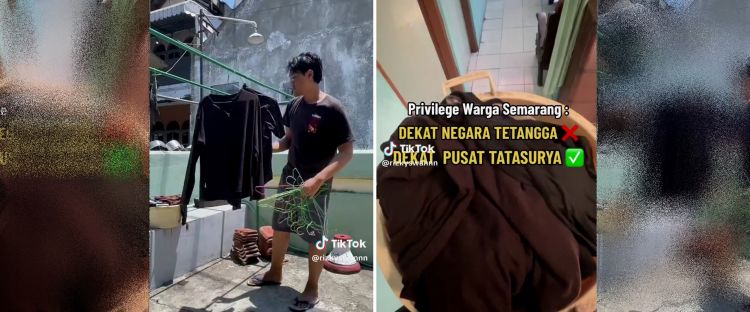 Viral Panasnya Semarang Bikin Jemuran Kering 30 Menit, Emang Iya