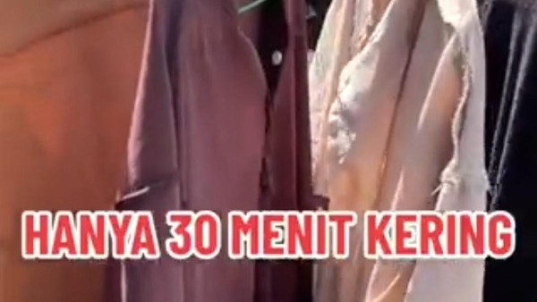 Viral Panasnya Semarang Bikin Jemuran Kering 30 Menit, Emang Iya