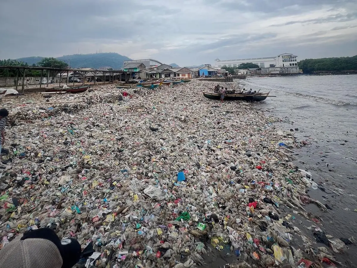 Viral Pantai Terkotor di Pandeglang, Bikin Miris 