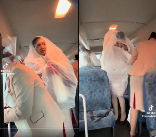 Viral Para Pramugari Emirates Dievakuasi Menggunakan Bus saat Hujan Badai di Dubai