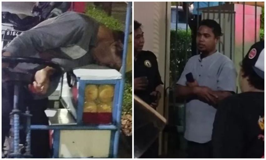 Viral Pedagang Es Kemong Jakbar Meninggal Saat Jualan, Ditangani Polisi