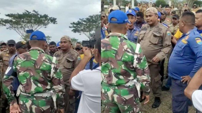 Viral Pegawai Honorer Damkar dan Satpol PP Geruduk Kantor Bupati Kabupaten Seram, Gaji Belum Dibayar