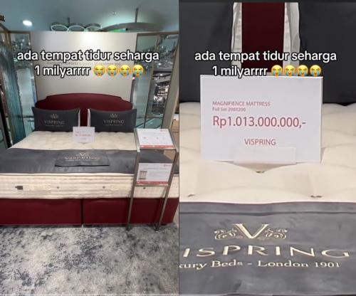 Viral Penampakan Tempat Tidur Seharga Rp1 Miliar, Netizen: Tidur Auto Mimpi Indah