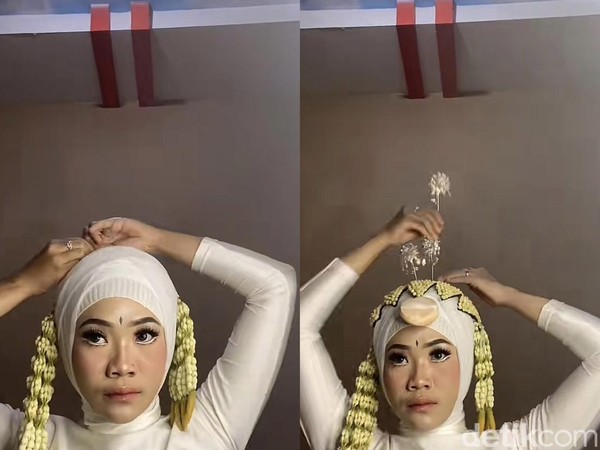 Viral Pengantin Mandiri di Banyumas Dandan Sendiri Tanpa MUA, Begini Jadinya