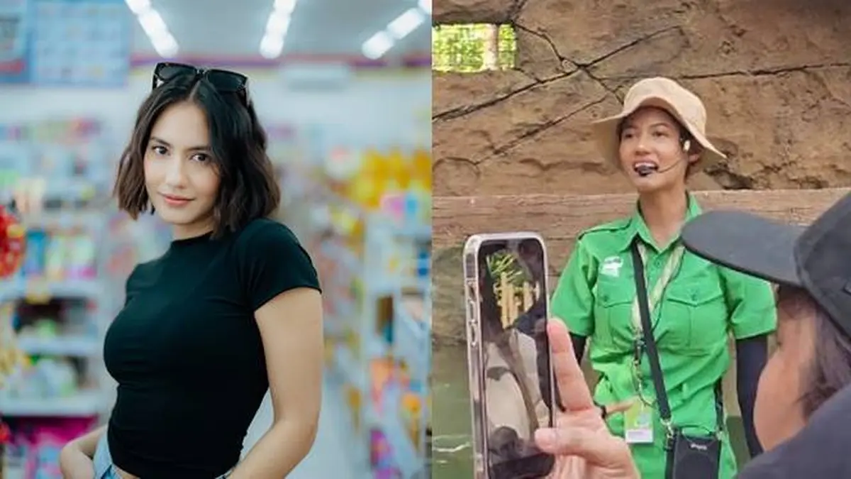 Viral Petugas Kebun Binatang Curi Perhatian karena Mirip Pevita Pearce