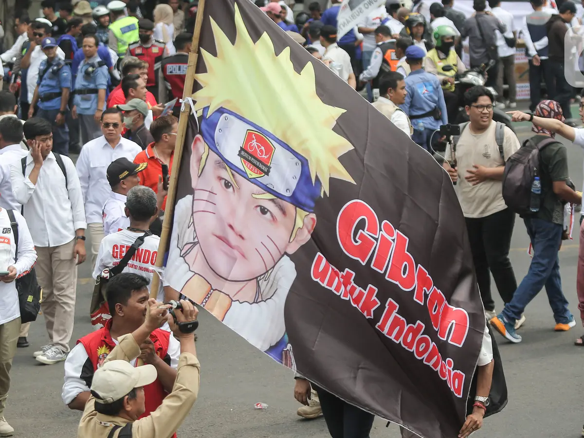 Viral Prabowo Gibran Kampanye Pakai Baliho Naruto di Jogja, Sudah Bayar Royalti