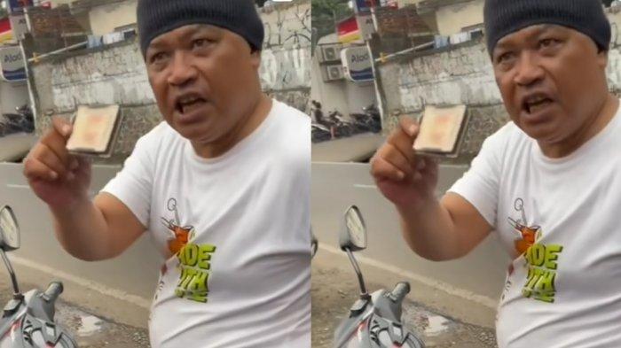 Viral Pria Ngaku Polisi Tak Terima Ditegur Merokok Sambil Naik Motor, Pamer KTA yang Sudah Buram