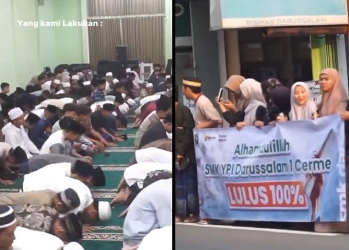 Viral Sekolah Ini Rayakan Kelulusan dengan Cara Tak Biasa