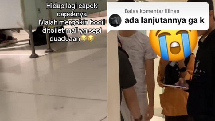Viral Sepasang Remaja Kepergok Mesum dalam Toilet Mall di Deli Serdang, Masih Pakai Seragam Sekolah