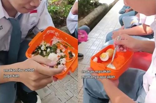 Viral Siswa Siswa SMK Rajin Bawa Bekal ke Sekolah demi Kurangi Sampah Plastik