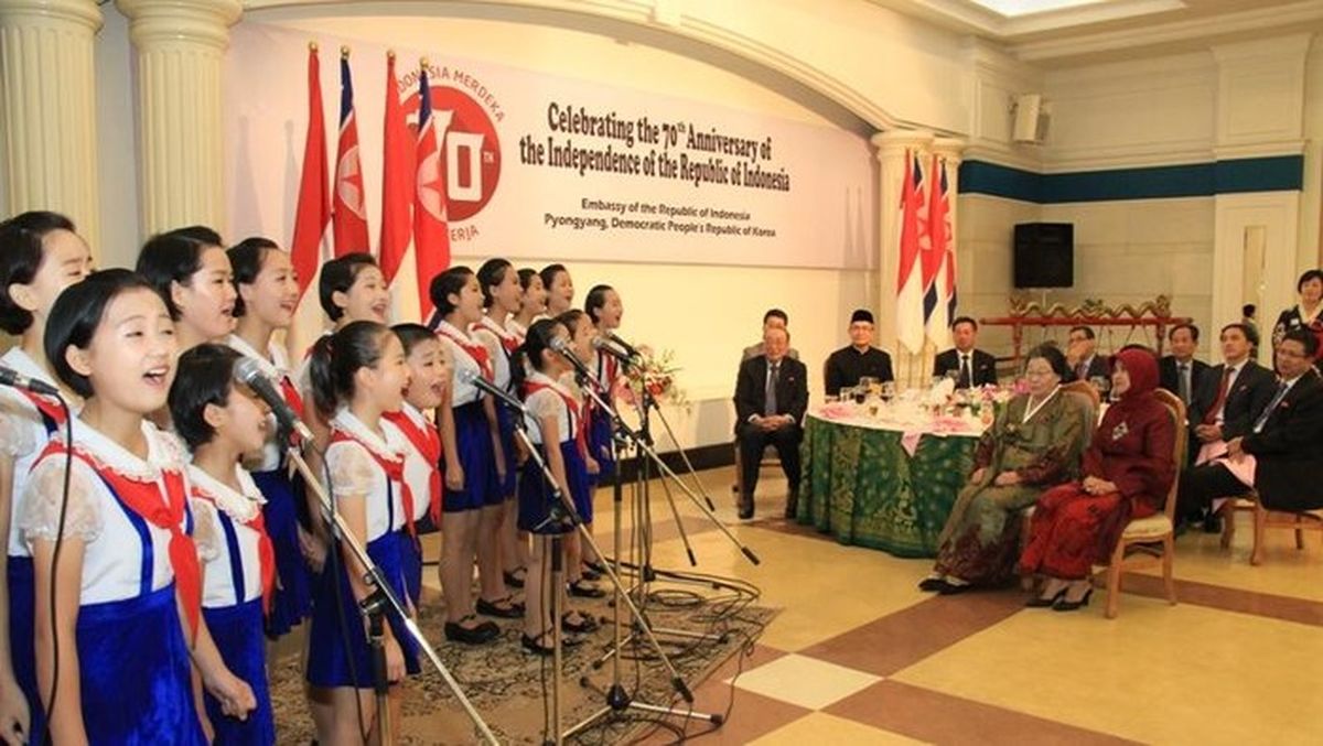 Viral Siswa di Korea Utara Fasih Nyanyi Halo Halo Bandung, Ini Faktanya