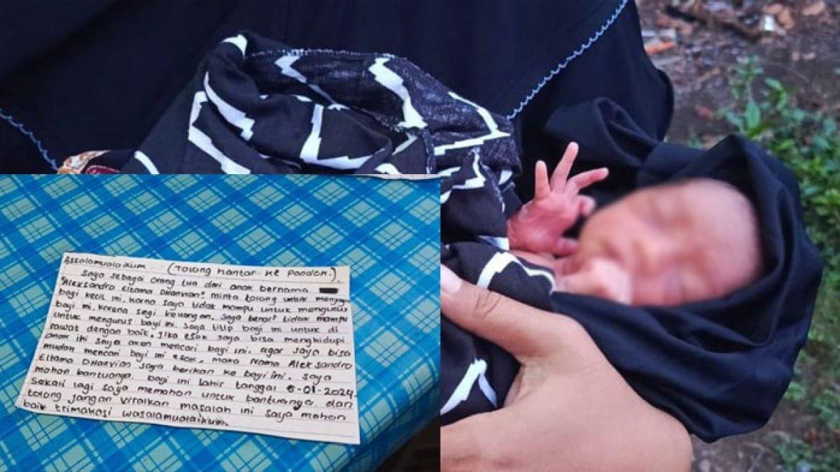 Viral Surat Wasiat untuk Bayi yang Dibuang, Kesulitan Ekonomi Jadi Alasan