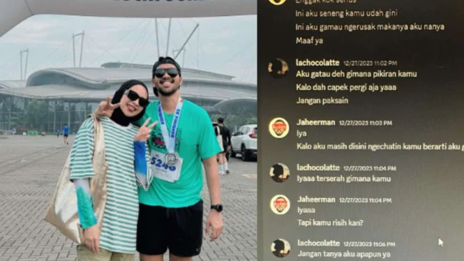 Viral TikTokers Ira Nandha Bongkar Isi Chat Suami Selingkuh, Main Hati dengan Pramugari