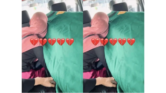 Viral Video Detik detik Seorang Ibu Meninggal Dipelukan Anaknya 