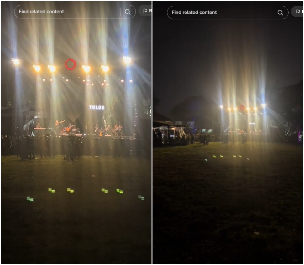 Viral Video Konser Tulus di Bandung Sepi Penonton