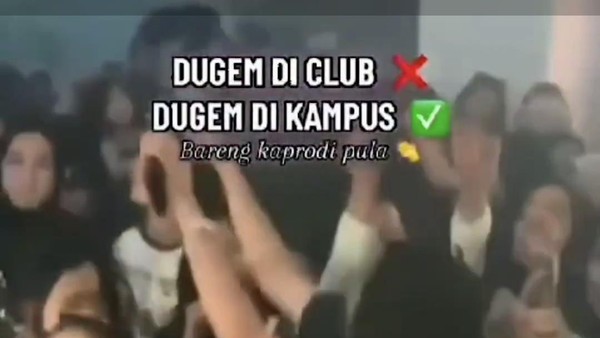 Viral Video Mahasiswa Dugem di Kampus, Poltekpar Palembang Angkat Bicara