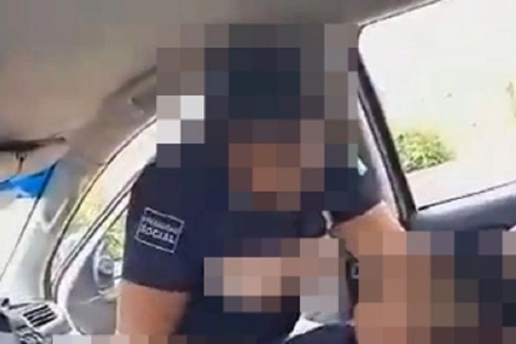 Viral Video Oknum Polisi AS Lakukan Hal Tak Senonoh pada Perempuan Tak Dikenal