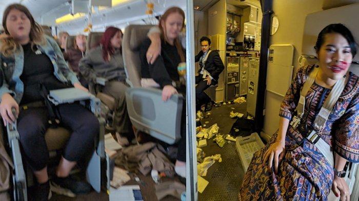 Viral Video Penumpang Dalam Pesawat Singapore Airlines saat Turbulensi, 1 Orang Meninggal