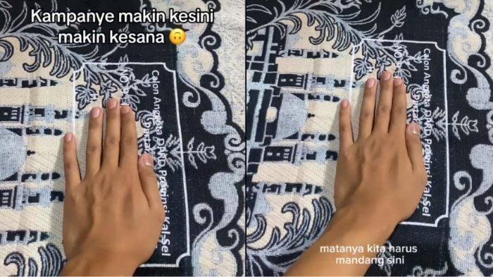 Viral Video Tulisan di Sajadah Kampanye, Apakah Ini Pantas