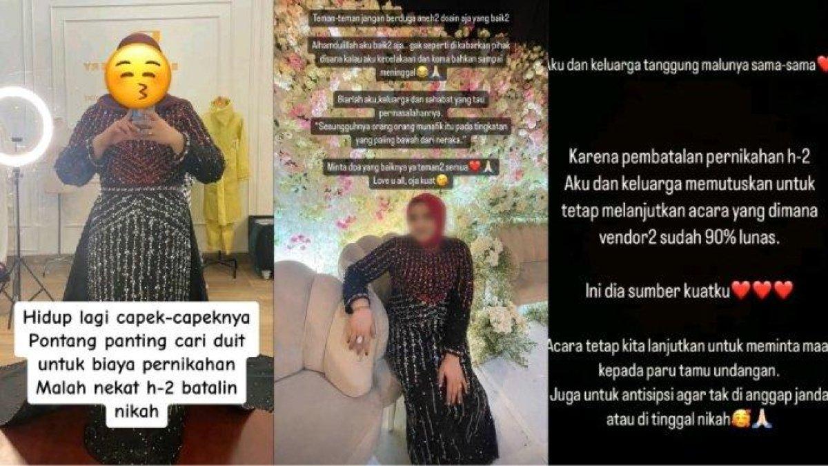 Viral Wanita Batal Menikah H 2 Tetap Gelar Resepsi Tanpa Pengantin Pria