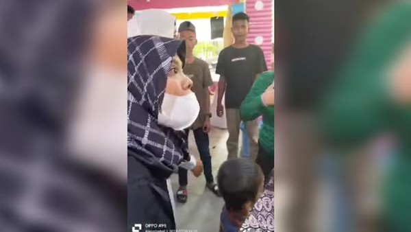 Viral Wanita di Asahan Labrak Pesta Pernikahan Suaminya