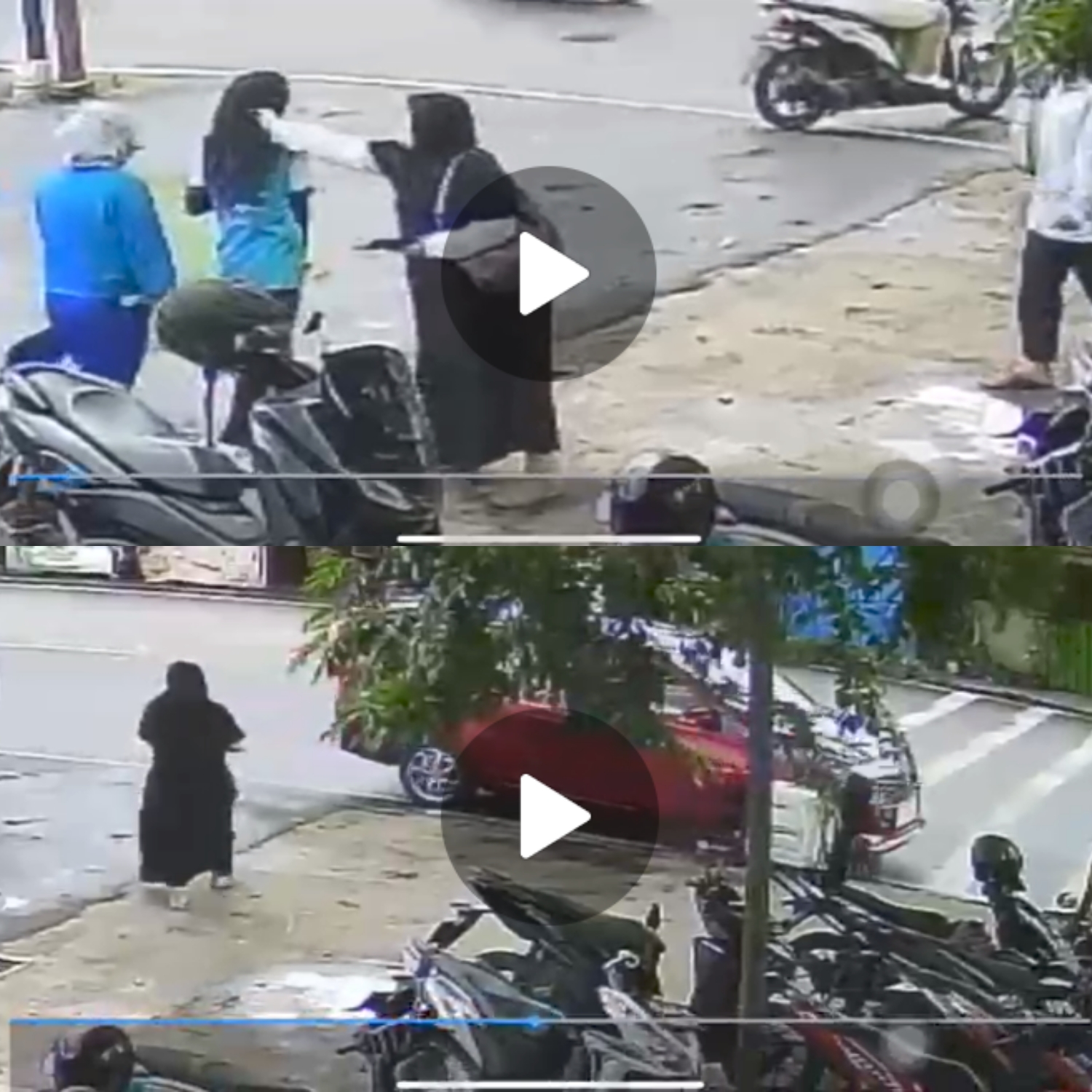 Viral Wanita di Pontianak Tarik Paksa Jilbab Pejalan Kaki