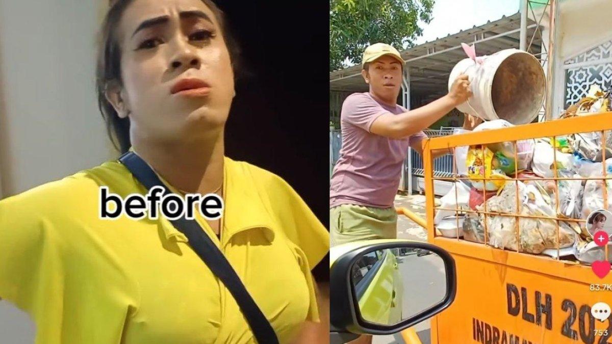 Viral Waria Tobat Usai Nonton Film Siksa Neraka, Kini Alih Profesi Jadi Tukang Sampah