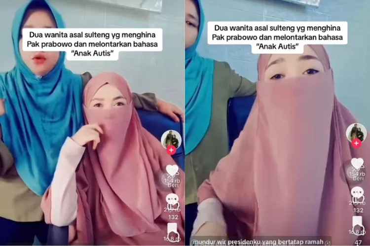 Wanita Bikin Konten Mundur Wir Diduga Hina Capres Dengan Sebutan Autis, Minta Maaf