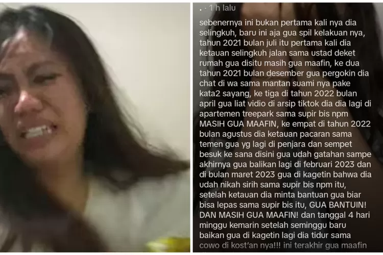 Wanita Ini Selingkuhi Pasangan 6 Kali, Kepergok Berduaan dengan Ustadz hingga Supir Bis