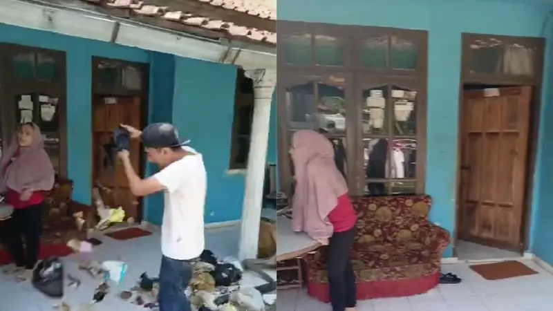 Warga di Sumedang Balikin Sampah Dibuang Sembarangan ke Pemilik Rumah